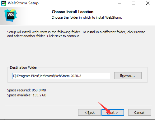 webstorm2020.3安装教程