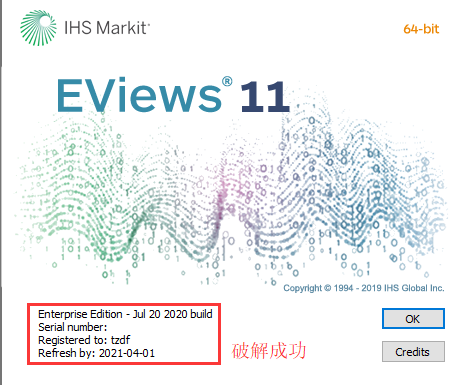 EViews11破解