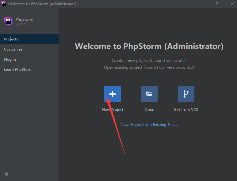phpstorm2021.1安装方法